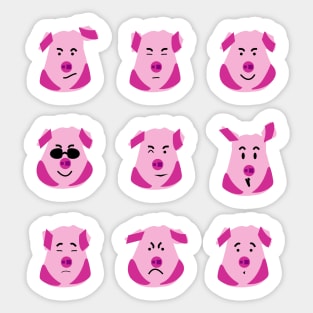 Piggy Sticker